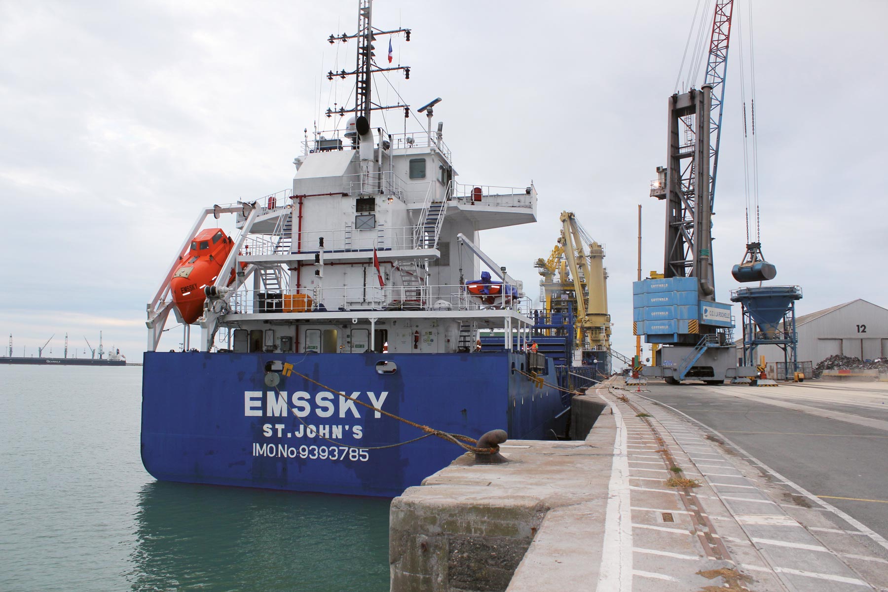 Port de la Rochelle - Delpech Maritime, Manutention portuaire