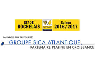 Groupe Sica Atlantique, partenaire platine du Stade Rochelais
